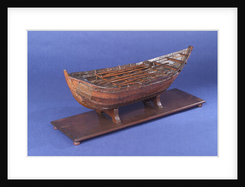 Masula surf boat, starboard stern quarter by unknown
