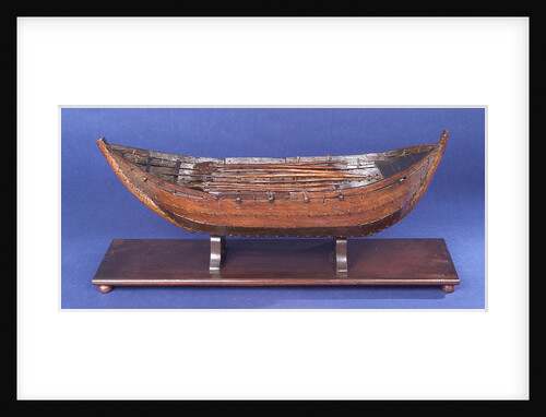 Masula surf boat, port broadside by Unknown