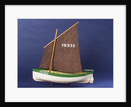 'Jenny Lind', port broadside by P. A. Rumbelow
