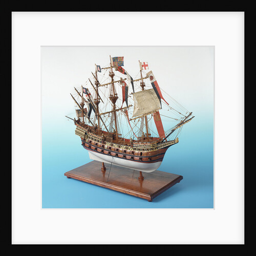 80-gun galleon or man-of-war 'Great Harry' by unknown