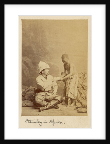 Stanley and Kalulu by London Stereoscopic Company