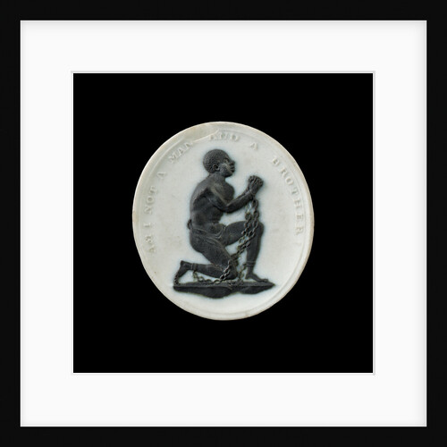 Slave Emancipation Society medallion by William Hackwood