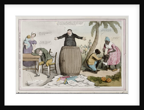 Slavery/Freedom by Robert Seymour