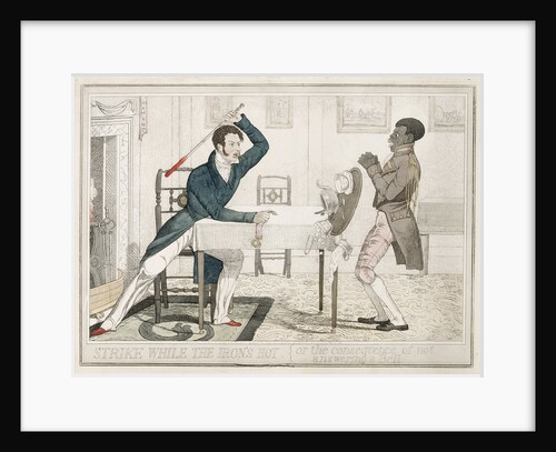 Strike while the iron's hot (or The consequence of not answering a bell) by Richard Dighton
