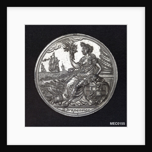 Medal commemorating the Peace of Utrecht, 1713 by D. Drappentier
