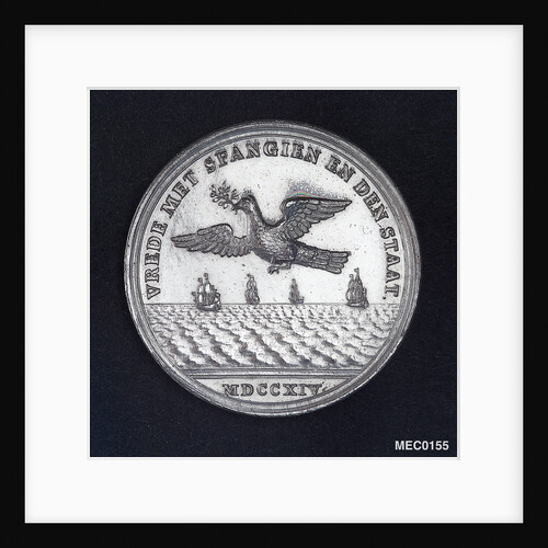 Medal commemorating the Peace of Utrecht, 1713 by D. Drappentier