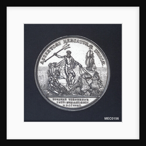 Medal commemorating the Second Treaty of Vienna, 1731 by M. Holtzhey