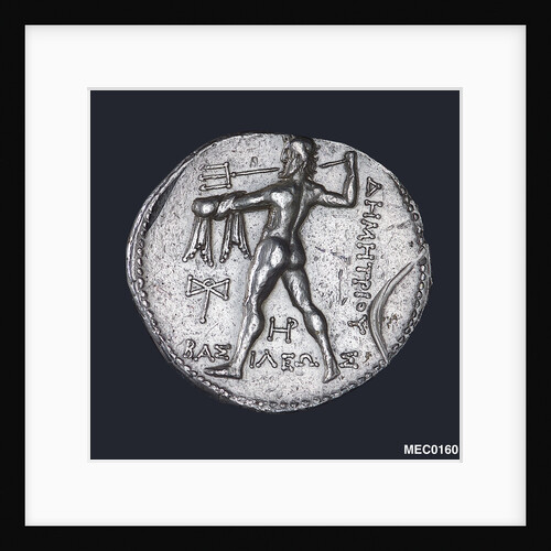A tetradrachm commemorating the Battle of Salamis in Cyprus, BC306 by unknown