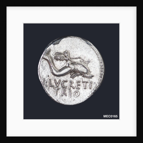 Denarius depicting head of Neptune by unknown