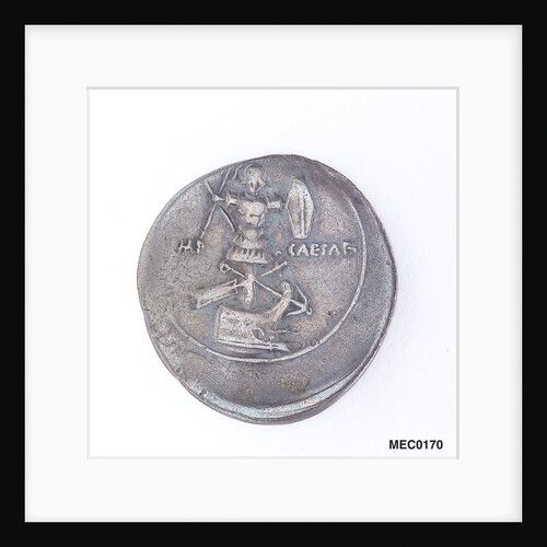 Denarius depicting Emperor Augustus by unknown