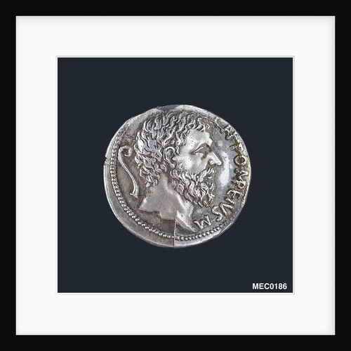 Medal commemorating Pompey the Great (BC 106-48) by G. Cavino