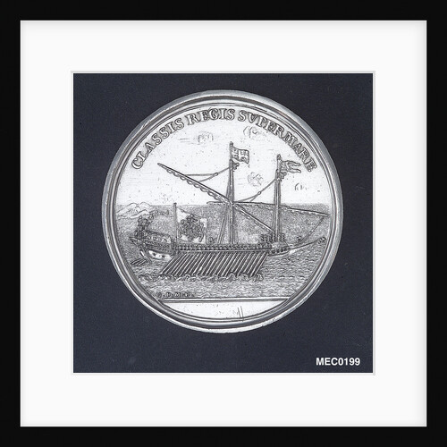 Medal commemorating Charles Emanuel and his fleet by G. Maltese