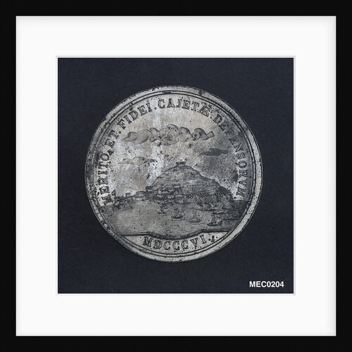 Medal commemorating the defence of Gaeta, 1806 by unknown