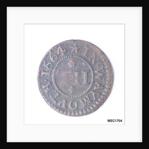 Token depicting a sailing ship by Unknown