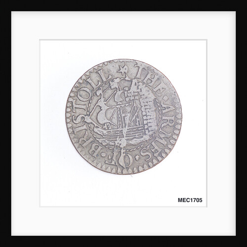 Bristol farthing token by T. Rawlins