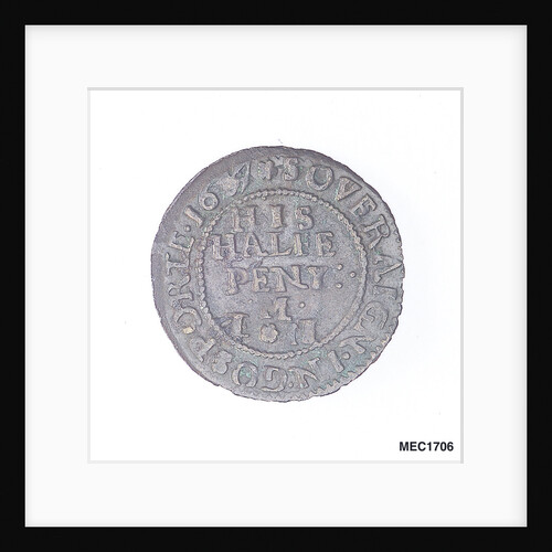 Gosport halfpenny token by unknown