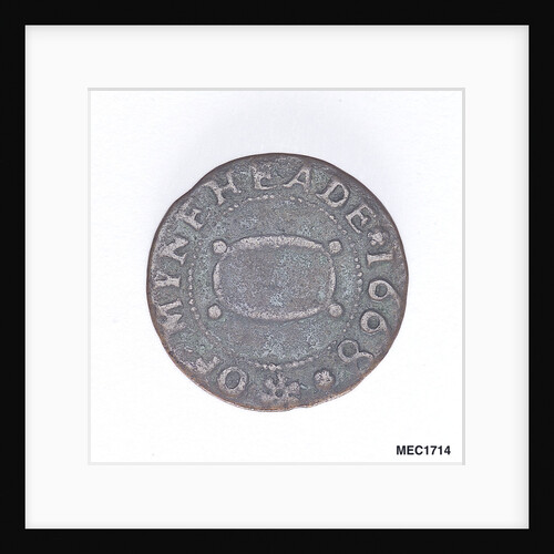 Minehead farthing token by unknown