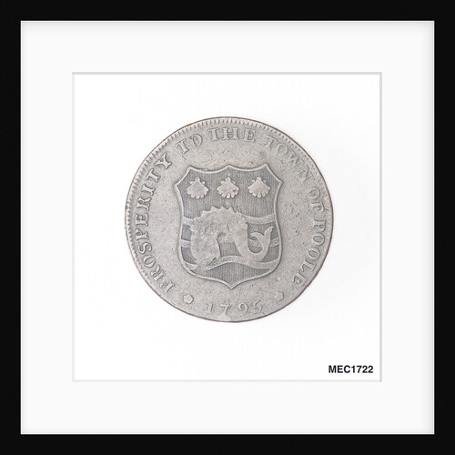 Poole halfpenny token by unknown