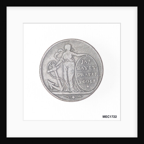 Poole halfpenny token by unknown