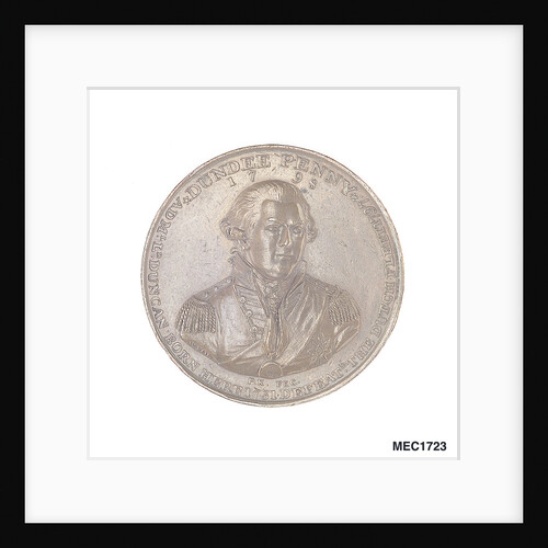 Dundee penny token commemorating  Admiral of the Fleet Adam Duncan (1731-1804)  and the battle of Camperdown, 1797 by T. Wyon