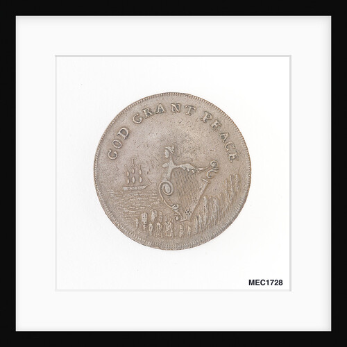 Dublin halfpenny token by unknown