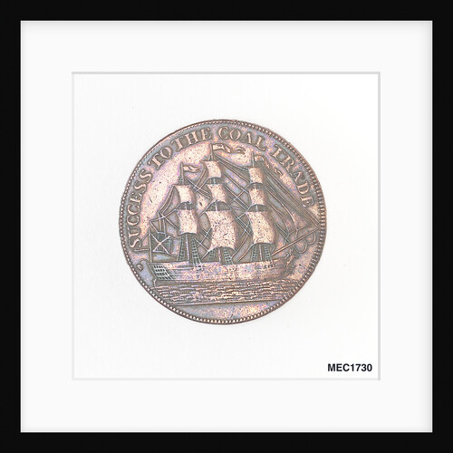 South Shields halfpenny token by T. Wyon
