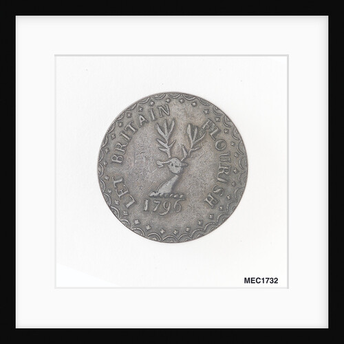 Edinburgh halfpenny token by unknown