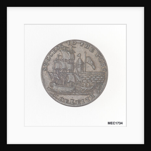 Leith halfpenny token by unknown