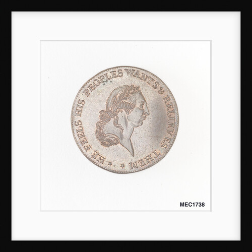 Badminton halfpenny token by T. Willets