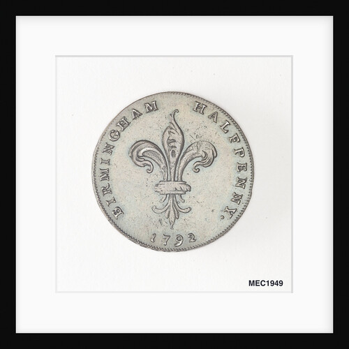 Birmingham halfpenny token by unknown