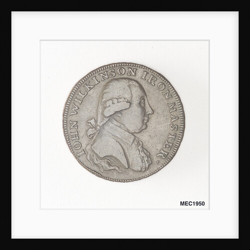 Halfpenny token commemorating John Wilkinson, ironmaster by unknown