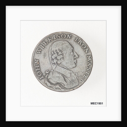 Halfpenny token commemorating John Wilkinson, ironmaster by unknown