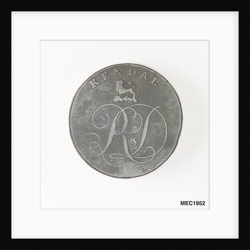 Kendal halfpenny token by Unknown