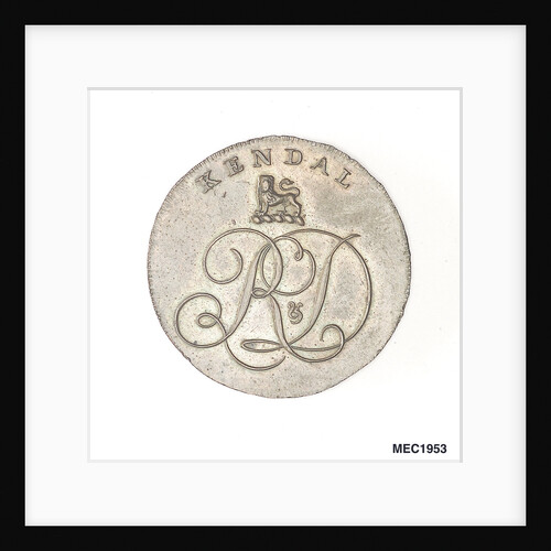 Kendal halfpenny token by unknown