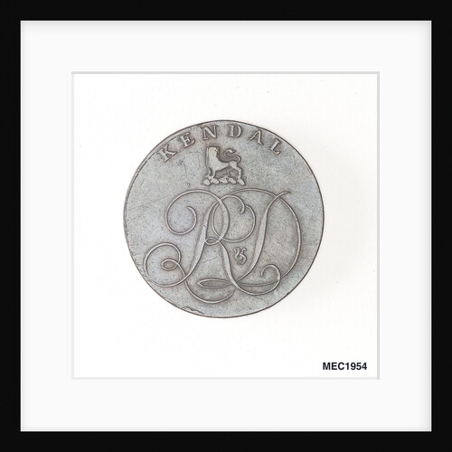 Kendal halfpenny token by unknown