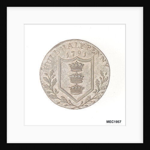Hull halfpenny token by unknown