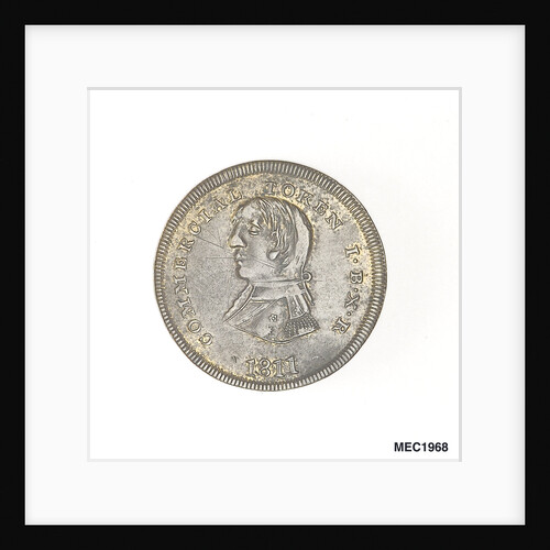 Shilling token commemorating Vice-Admiral Horatio Nelson (1758-1805) by unknown