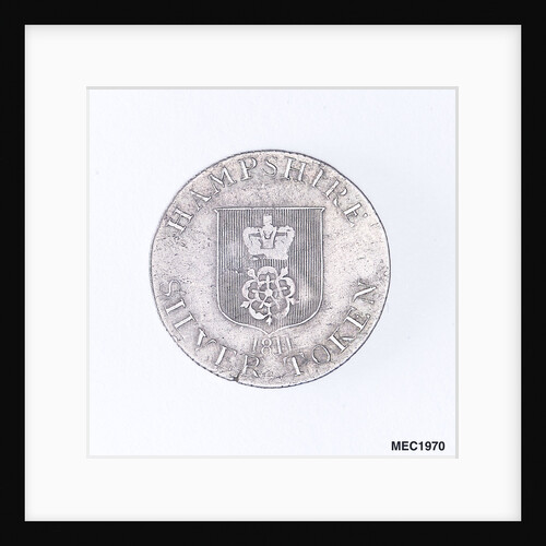 Hampshire shilling token by unknown