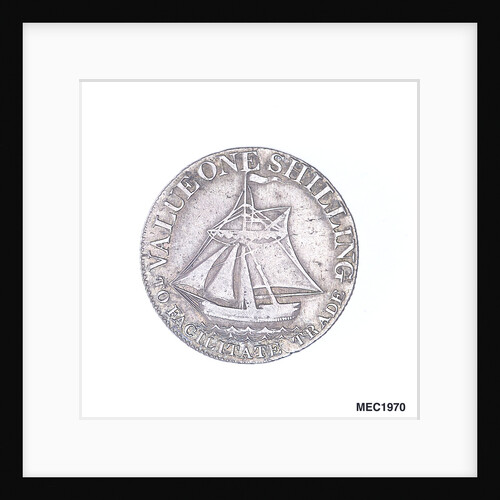 Hampshire shilling token by unknown