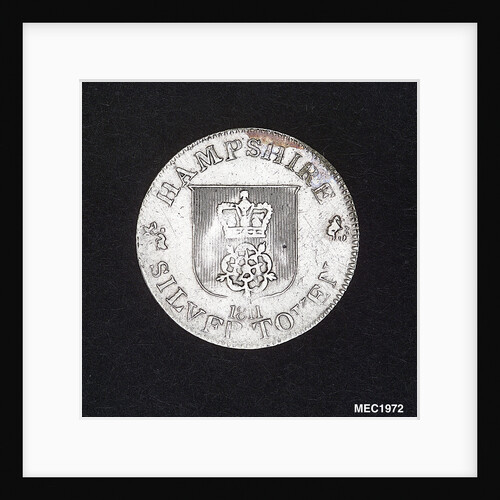Hampshire sixpence token by unknown