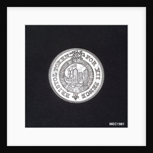 Bristol shilling token by unknown
