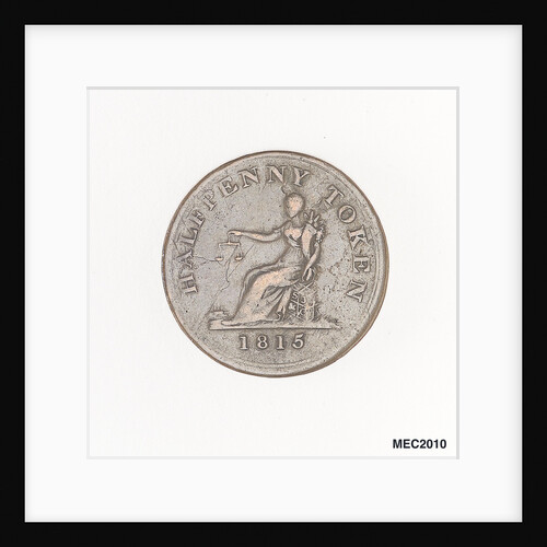 Halfpenny token by Unknown