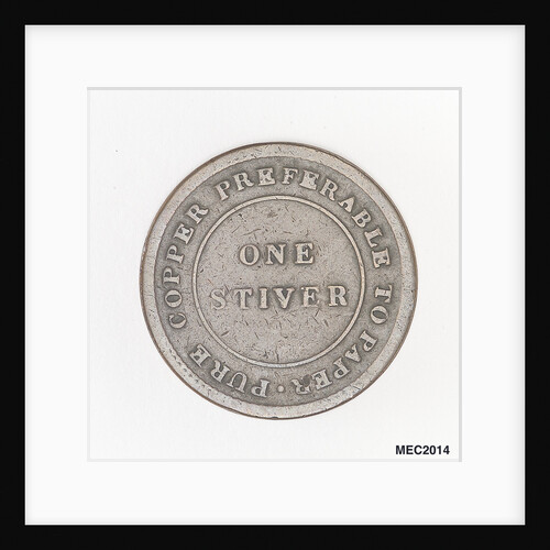 British Guiana Stiver token by unknown
