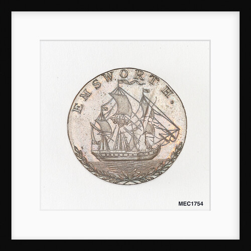 Emsworth halfpenny token commemorating the Battle of the Nile, 1798 by unknown