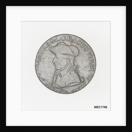 Token commemorating Admiral of the Fleet Richard Howe (1726-1799) and the Glorious First of June, 1794 by T. Wyon