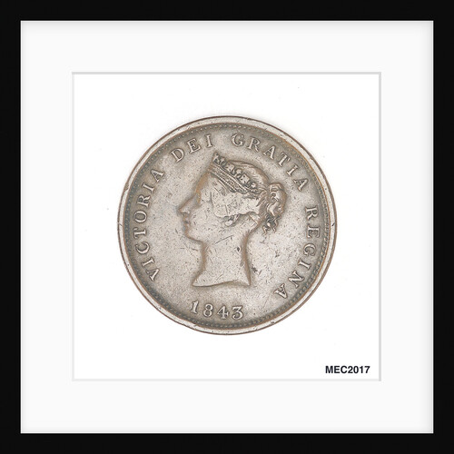 New Brunswick penny token by W. Wyon