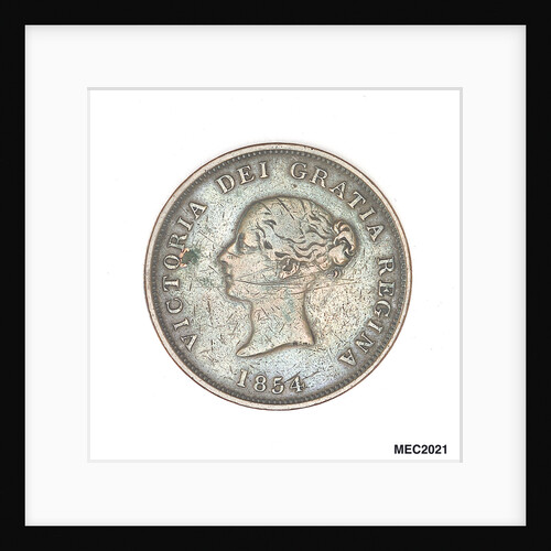 New Brunswick penny token by W. Wyon