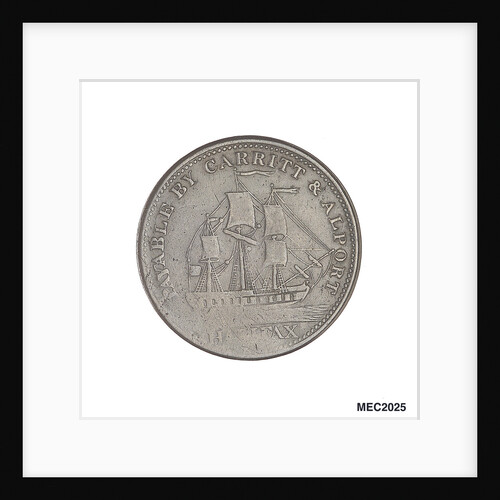 Halifax halfpenny token by unknown
