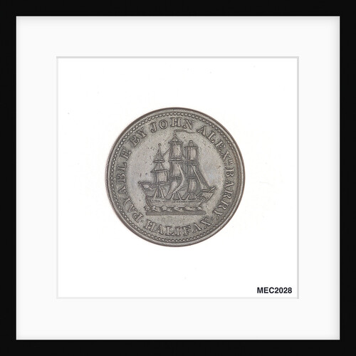 Halifax halfpenny token by unknown