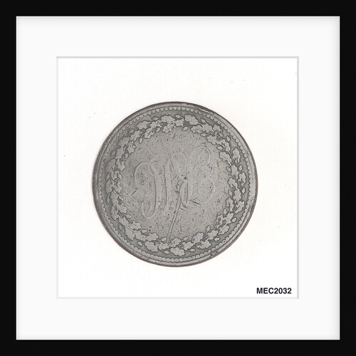 Penny token by T. Halliday